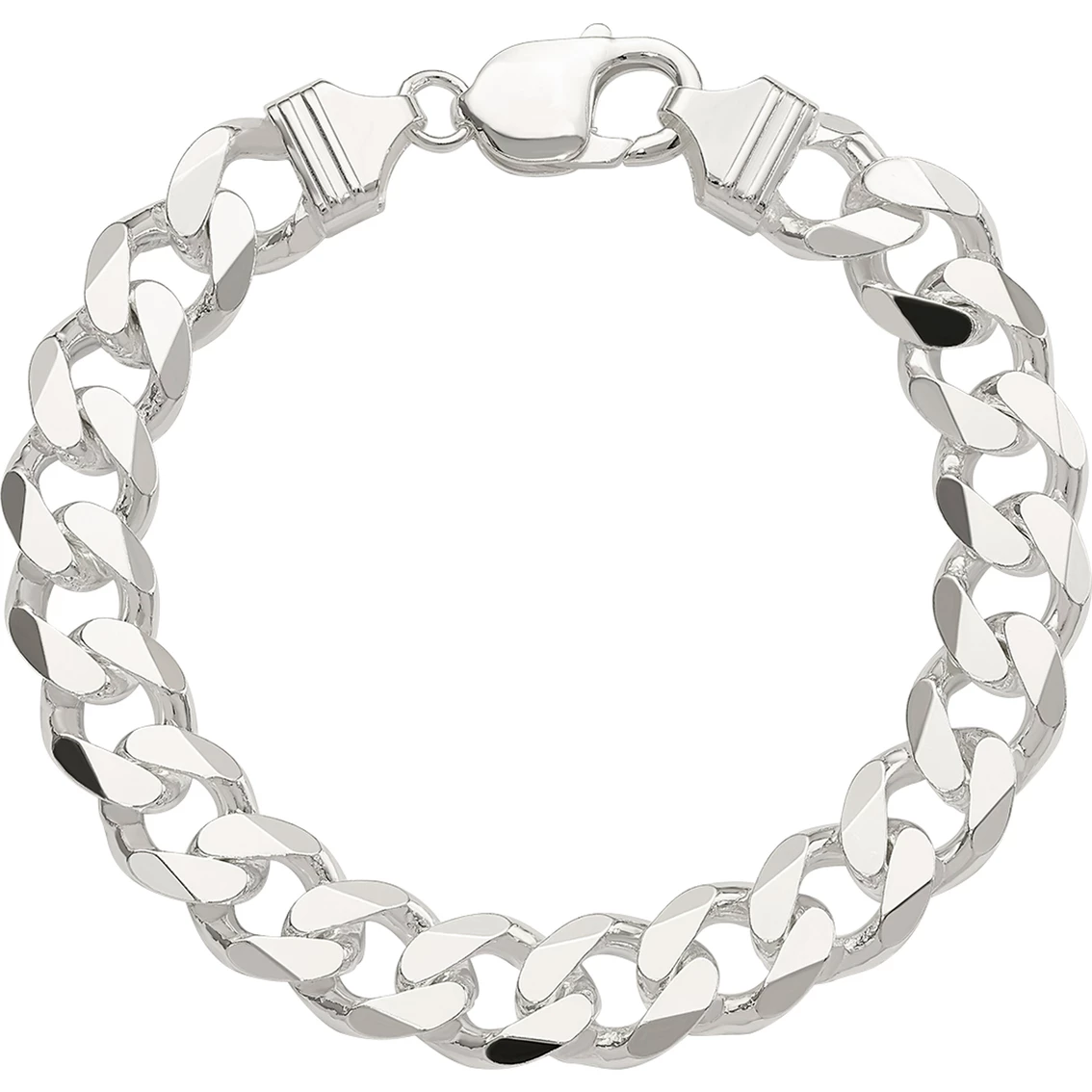 Promo π Other Brands Sterling Silver 11mm Curb Chain Bracelet π 1 Promo π Other Brands Sterling Silver 11mm Curb Chain Bracelet π