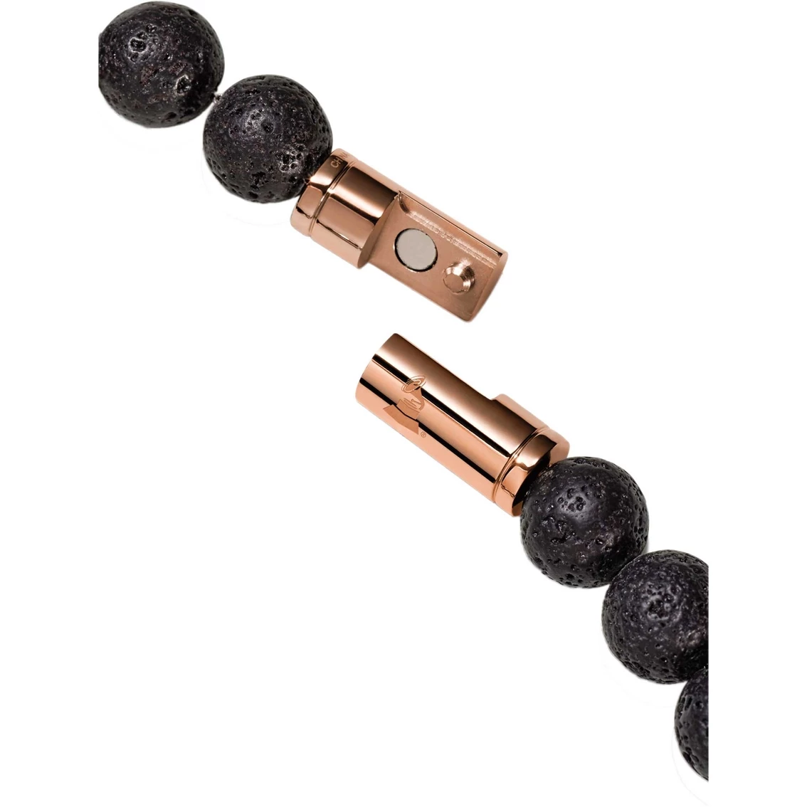 Top 10 π Bulova Men's Latin Grammy Bead Bracelet: Black Lava And Rose Goldtone Beads J98B008 β 3 Top 10 π Bulova Men's Latin Grammy Bead Bracelet: Black Lava And Rose Goldtone Beads J98B008 β - Image 3