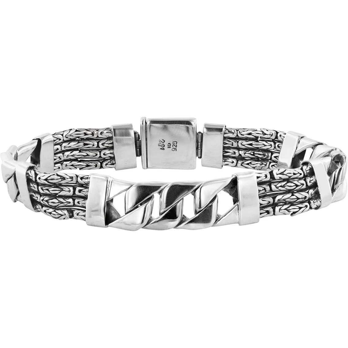 Promo β Robert Manse Designs Robert Manse Men's Sterling Silver Byzantine Link Bracelet π 1 Promo β Robert Manse Designs Robert Manse Men's Sterling Silver Byzantine Link Bracelet π