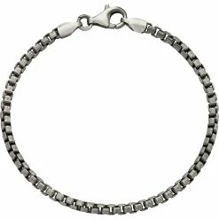 Outlet 🛒 Other Brands Sterling Silver Antiqued Brushed Bracelet 🔔
