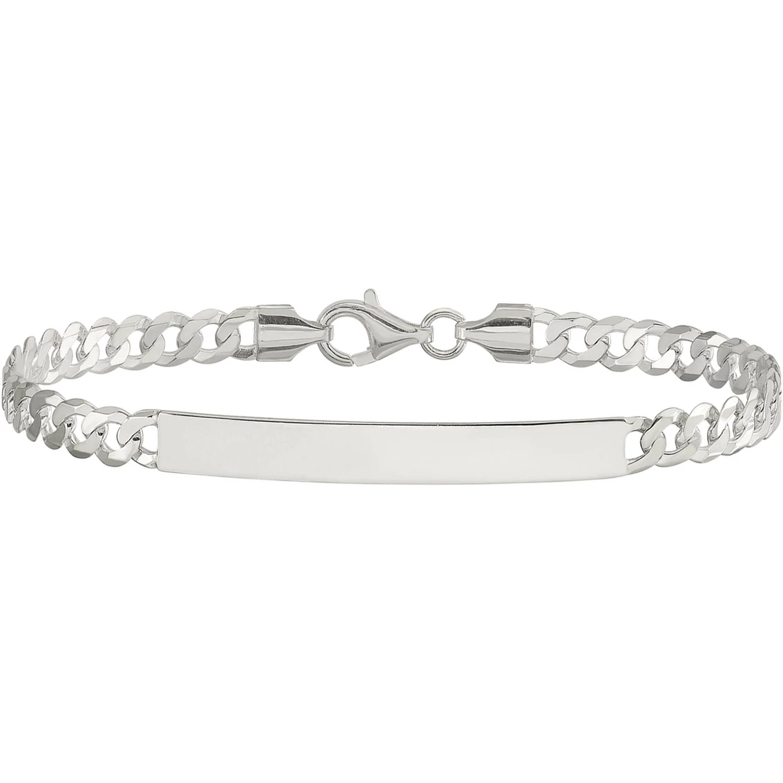 Hot Sale π Other Brands Sterling Silver Curb Link ID Bracelet π 1 Hot Sale π Other Brands Sterling Silver Curb Link ID Bracelet π