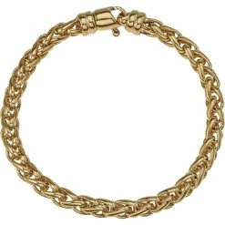Top 10 💯 Esquire 14K Yellow Gold Over Sterling Silver Link Bracelet 🧨
