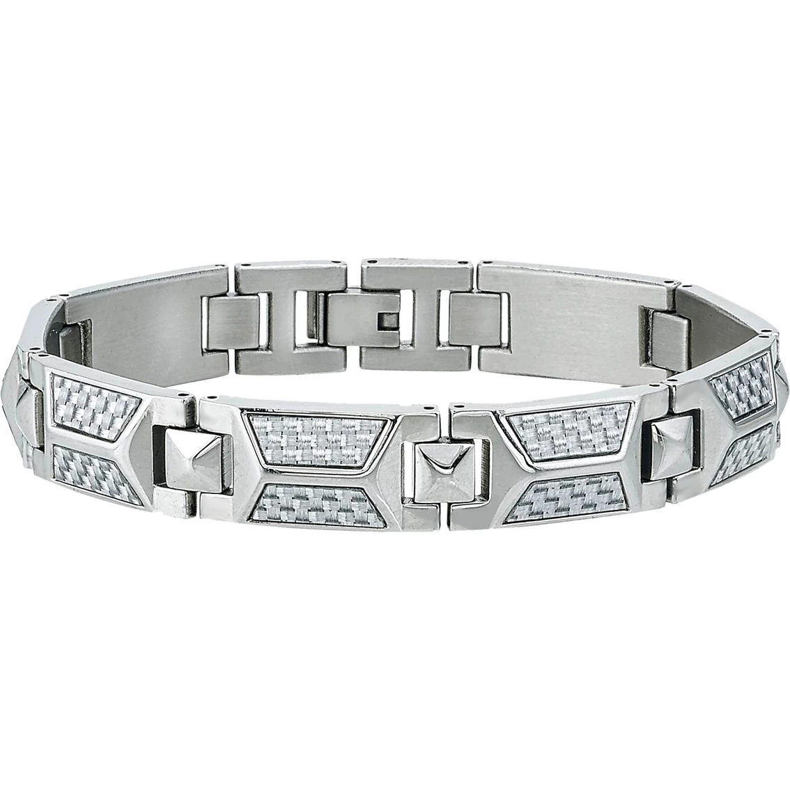 Best Pirce π Other Brands Stainless Steel Gray Carbon Fiber Bracelet β¨ 1 Best Pirce π Other Brands Stainless Steel Gray Carbon Fiber Bracelet β¨