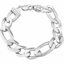 Discount 🎉 Sofia B. Sterling Silver 14.5mm Figaro Chain Bracelet 🎉