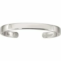 Best Sale 😍 Other Brands Sterling Silver 7mm Cuff Bangle ✨