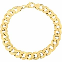 Best deal ✨ Sofia B. 18K Gold Plated Sterling Silver 10.2mm Curb Link Chain Bracelet 🧨