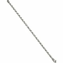 Best Sale 😀 Other Brands Sterling Silver Brushed Antiqued Fancy Link Bracelet 🌟