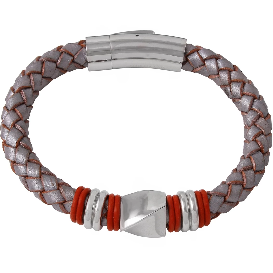 Promo π― Black & Blue Jewelry Black & Blue Stainless Steel Leather Bracelet 2 Pc. Set π₯° 3 Promo π― Black & Blue Jewelry Black & Blue Stainless Steel Leather Bracelet 2 Pc. Set π₯° - Image 3