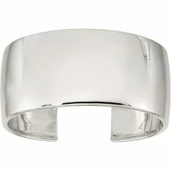 Best deal 💯 Other Brands Sterling Silver 30mm Cuff Bangle Bracelet 🤩