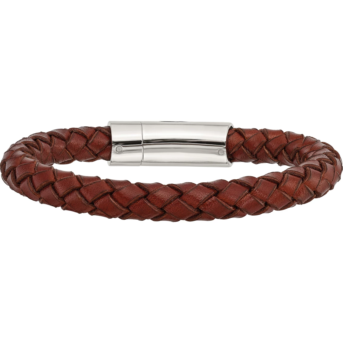 Best deal π Chisel Stainless Steel Brown Leather Bracelet β 1 Best deal π Chisel Stainless Steel Brown Leather Bracelet β