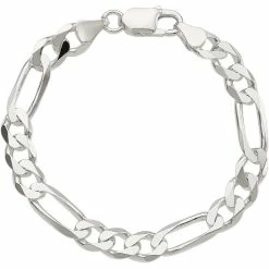 Flash Sale 🛒 Other Brands Sterling Silver 7.5mm Figaro Chain 🤩