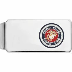 Best reviews of 🧨 Other Brands Sterling Silver Rhodium U.S. Marine Corp Money Clip ⌛