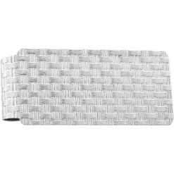 Cheapest 👏 Other Brands Rhodium Over Sterling Silve Pattern Money Clip ⭐