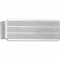 Best Pirce 👏 Other Brands Rhodium Over Sterling Silver Money Clip 🛒