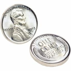 Best Pirce 🌟 Other Brands 1943 Lincoln Steel Penny Cuff Links 💯