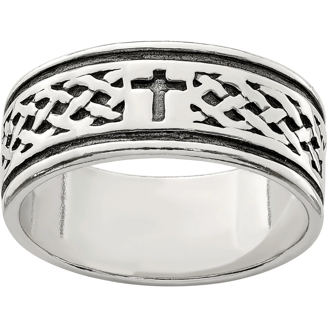 Best reviews of π Other Brands Sterling Silver Cross And Weave Design Ring, Size 7 π 1 Best reviews of π Other Brands Sterling Silver Cross And Weave Design Ring, Size 7 π