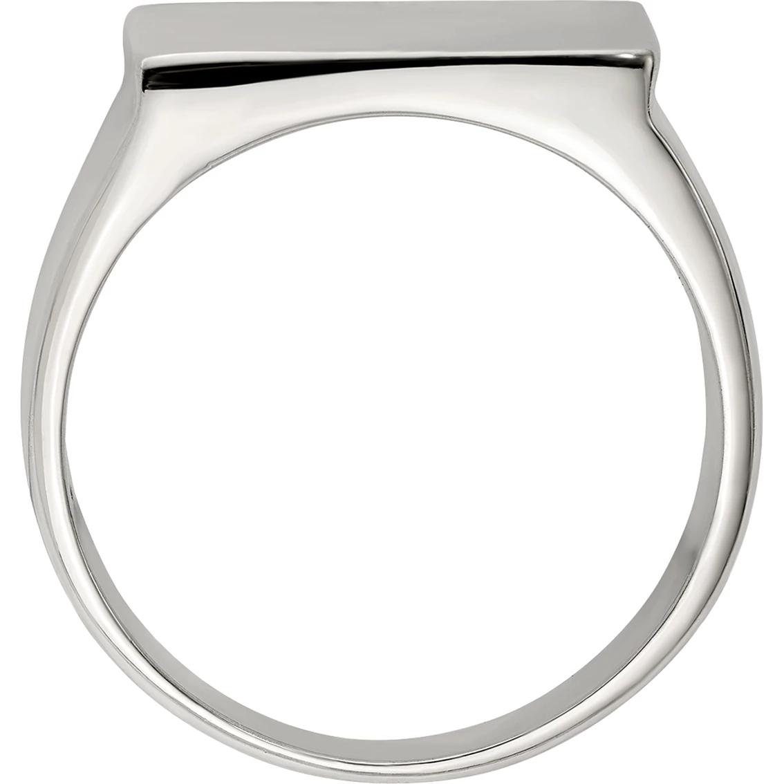 Promo 🥰 Other Brands Sterling Silver Closed Back Signet Ring 🥰 3 Promo 🥰 Other Brands Sterling Silver Closed Back Signet Ring 🥰 - Image 3