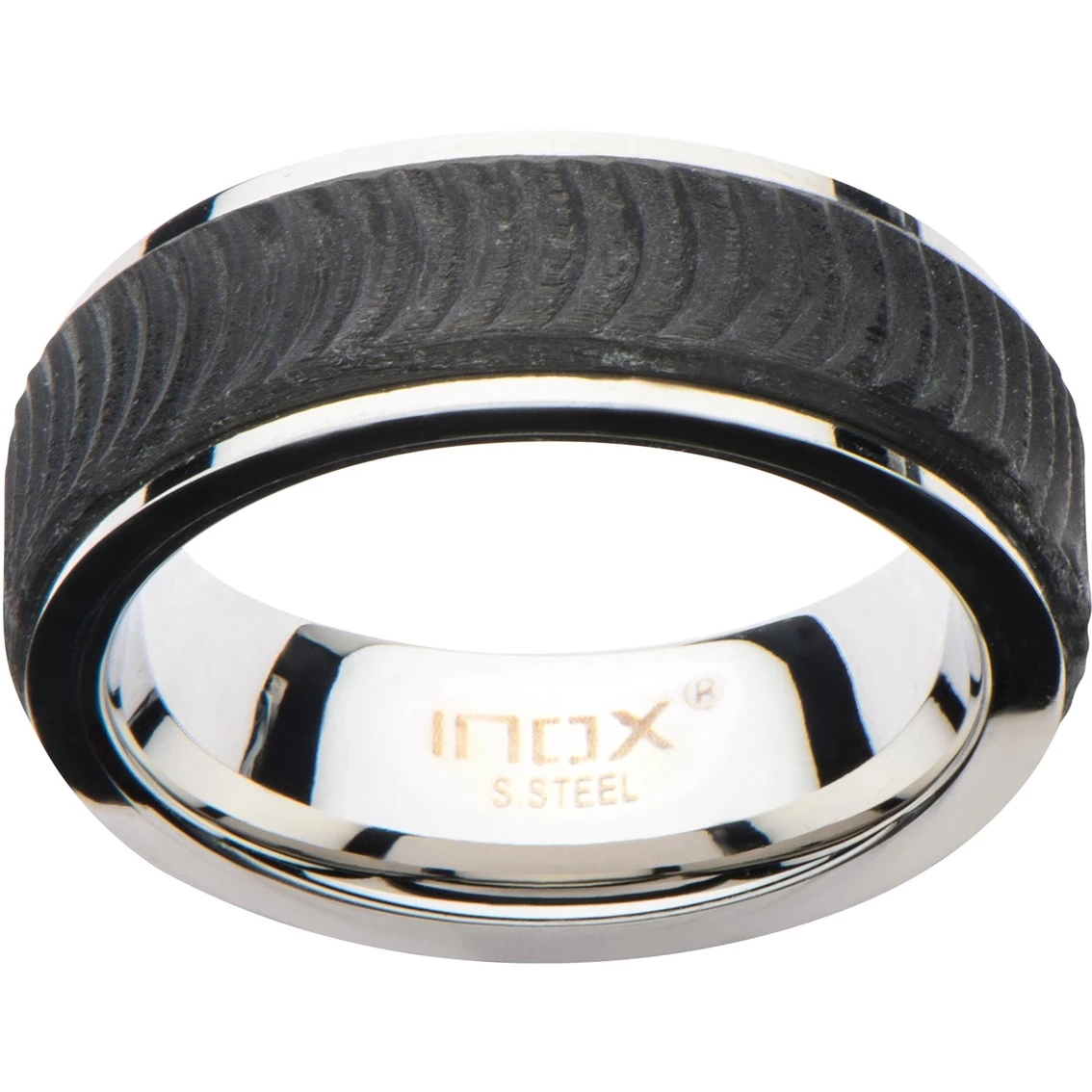 Buy π Other Brands Stainless Steel Solid Carbon Fiber Ridge Ring π 1 Buy π Other Brands Stainless Steel Solid Carbon Fiber Ridge Ring π