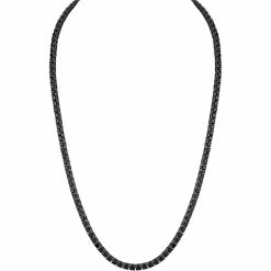 Promo π― Esquire Black Rhodium Black Spinel Necklace π―