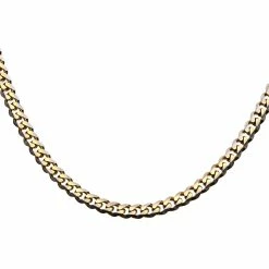 Cheapest 🧨 INOX Stainless Steel Yellow Goldtone Curb Chain 22 In. 🥰