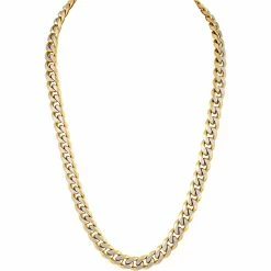 Cheap 👏 Esquire Two Tone Curb Link Chain Necklace 22 In. 🌟