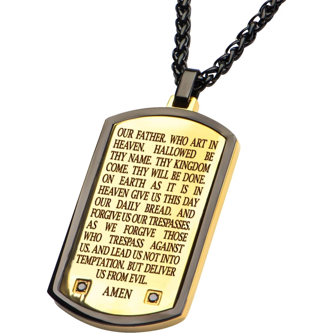 Discount β€οΈ Other Brands Stainless Steel Lord's Prayer Pendant π― 2 Discount β€οΈ Other Brands Stainless Steel Lord's Prayer Pendant π― - Image 2