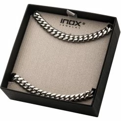 Best Pirce 🔔 INOX Stainless Steel Cuban Chain And Bracelet Set 😉 -Men‘s Jewelry Shop unnamed file 340