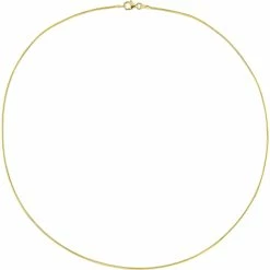 New 🧨 Sofia B. 18K Gold Over Sterling Silver 1.2mm Snake Chain Necklace ⭐