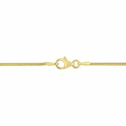 New 🧨 Sofia B. 18K Gold Over Sterling Silver 1.2mm Snake Chain Necklace ⭐ -Men‘s Jewelry Shop unnamed file 420