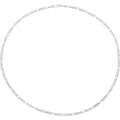 Wholesale ⭐ Sofia B. Sterling Silver 3.8mm Figaro Chain Necklace 🧨 -Men‘s Jewelry Shop unnamed file 428