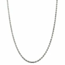 Brand new 🥰 Other Brands Sterling Silver 4.25mm Diamond Cut Rope Chain ❤️