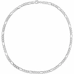Deals 🔔 Sofia B. Sterling Silver 5.5mm Figaro Chain Necklace 🥰 -Men‘s Jewelry Shop unnamed file 468