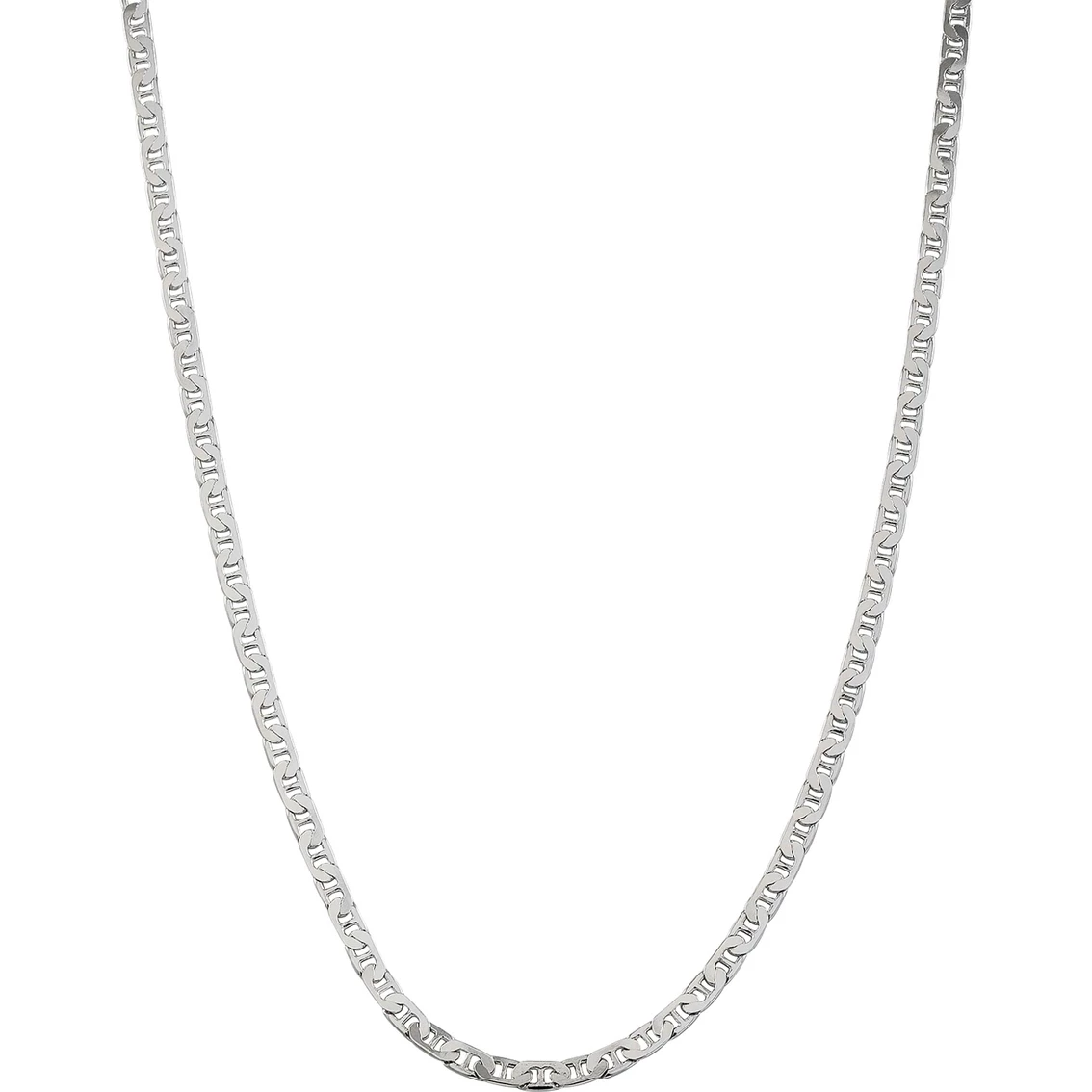 Buy 🥰 Other Brands Sterling Silver 4.5mm Flat Anchor Chain ❤️ 2 Buy 🥰 Other Brands Sterling Silver 4.5mm Flat Anchor Chain ❤️ - Image 2