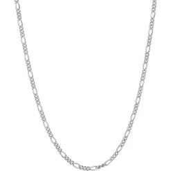 Hot Sale ❤️ Sofia B. Sterling Silver 2.2mm Figaro Chain Necklace 🧨