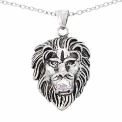 Best deal 👏 Focus For Men By LL Cool J Focus For Men Lion Head Pendant With Chain 🔥