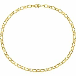 Best Pirce 🔔 Sofia B.18K Goldtone Sterling Silver 10.5mm Rolo 24 In. Chain Necklace 😉