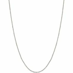 Coupon 💯 Other Brands Sterling Silver 2.5mm 8 Side Diamond Cut Cable Chain ⌛