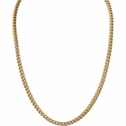 Wholesale 🧨 Esquire Gold Ion Plated Stainless Steel Foxtail Chain 😍