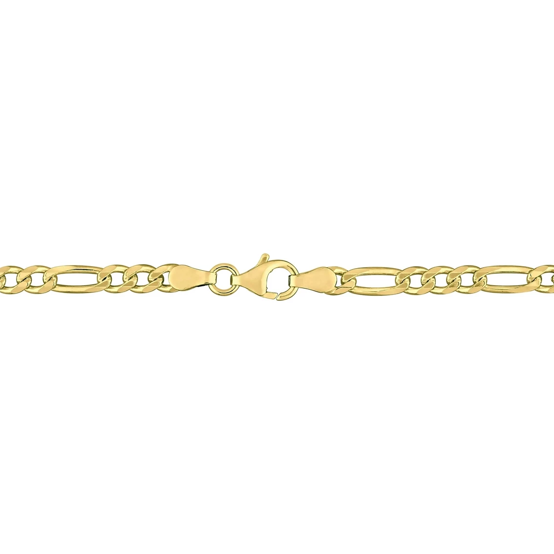 Buy π Sofia B. 18K Yellow Gold Over Sterling Silver 3.8mm Figaro Chain Necklace π 2 Buy π Sofia B. 18K Yellow Gold Over Sterling Silver 3.8mm Figaro Chain Necklace π - Image 2