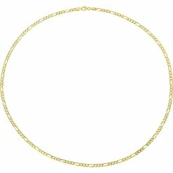 Buy π Sofia B. 18K Yellow Gold Over Sterling Silver 3.8mm Figaro Chain Necklace π 5 Buy π Sofia B. 18K Yellow Gold Over Sterling Silver 3.8mm Figaro Chain Necklace π -Menβs Jewelry Shop unnamed file 578