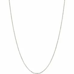 Budget 🌟 Other Brands Sterling Silver 2mm 8 Side Diamond Cut Cable Chain 🌟