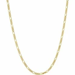 Promo 💯 Sofia B. 18K Gold Over Sterling Silver 2.2mm Figaro Chain Necklace 👏