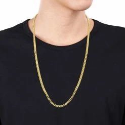 Flash Sale π Sofia B. 18k Gold Plated Sterling Silver 4.4mm Curb Link Chain Necklace π 7 Flash Sale π Sofia B. 18k Gold Plated Sterling Silver 4.4mm Curb Link Chain Necklace π -Menβs Jewelry Shop unnamed file 665