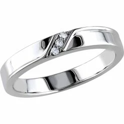Hot Sale 💯 Sofia B. Sterling Silver Diamond Accent 3 Stone Ring 🤩