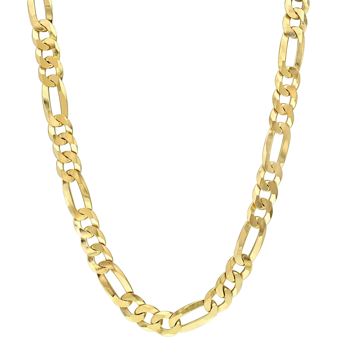Promo π Sofia B. 18K Gold Plated Sterling Silver 8.9mm Flat Figaro Chain Necklace π 1 Promo π Sofia B. 18K Gold Plated Sterling Silver 8.9mm Flat Figaro Chain Necklace π