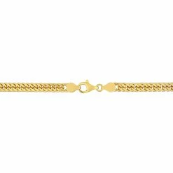 Best deal 🔔 Sofia B. 18K Gold Plated Sterling Silver 5.5mm Double Curb Link Chain Necklace ✔️ -Men‘s Jewelry Shop unnamed file 689