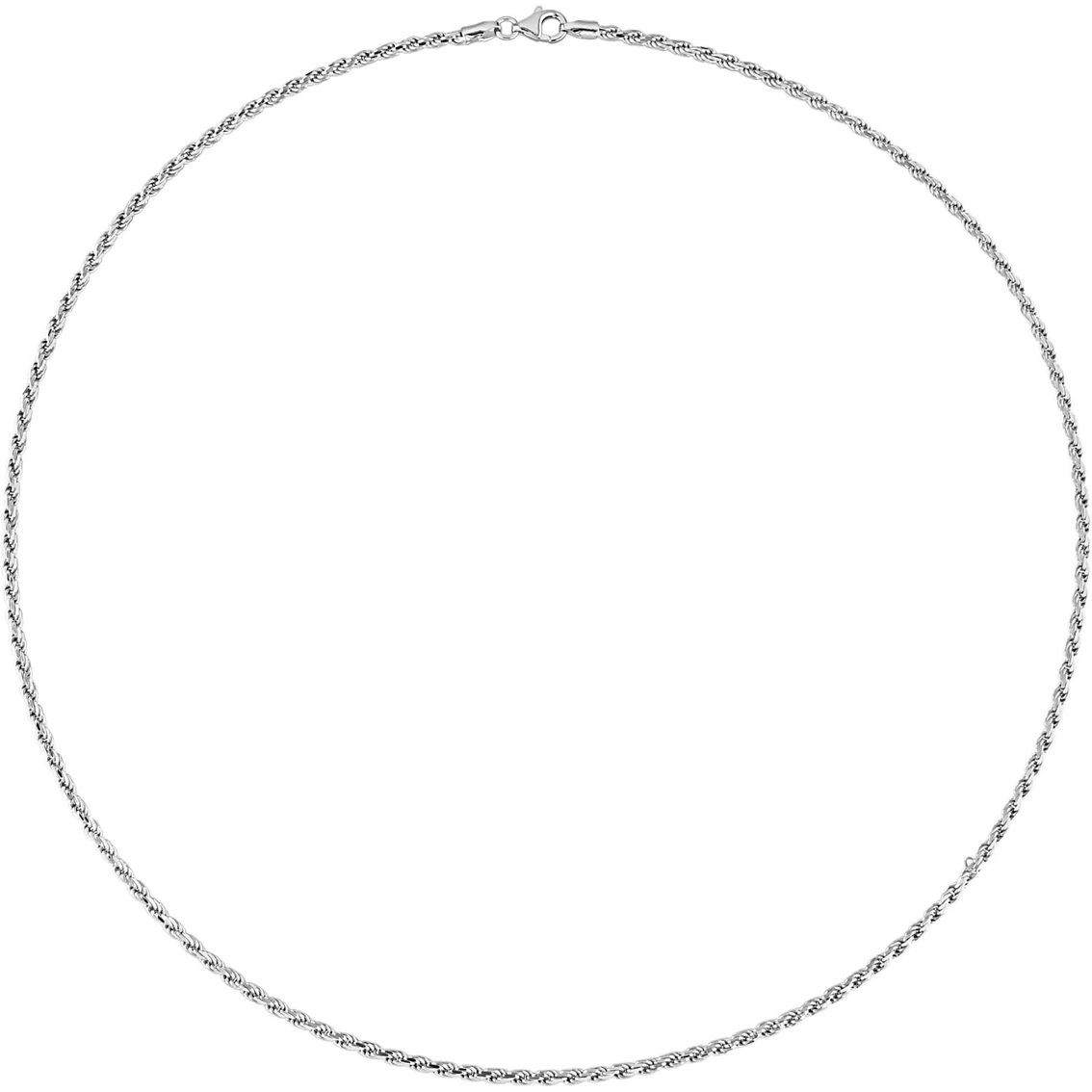 Cheap π Sofia B. Sterling Silver 5MM Rope Chain 24 In. Necklace π 3 Cheap π Sofia B. Sterling Silver 5MM Rope Chain 24 In. Necklace π - Image 3