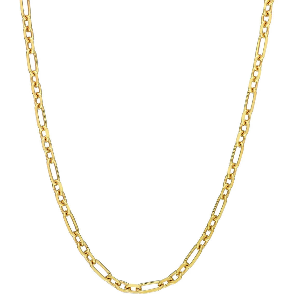 Best Pirce π Sofia B. 18K Gold Over Sterling Silver 3mm Diamond Cut Figaro Chain Necklace β 1 Best Pirce π Sofia B. 18K Gold Over Sterling Silver 3mm Diamond Cut Figaro Chain Necklace β