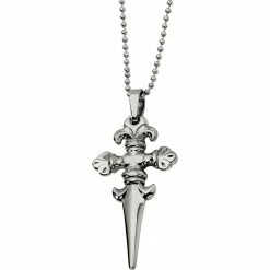 Best Pirce ❤️ Other Brands Stainless Steel Dagger Pendant 🤩