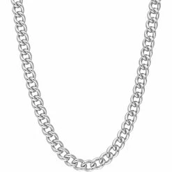 Cheap 🤩 Sofia B. Sterling Silver 6.5mm Curb Link Chain Necklace 😀